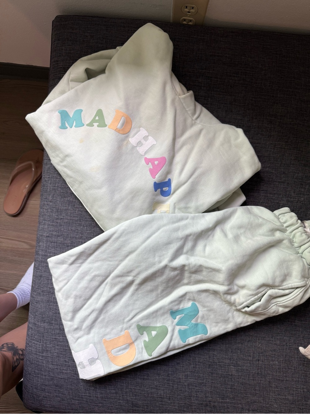 Madhappy Mint Green Hoodie Jogger Set XS/S